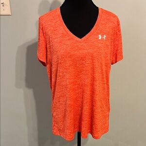 Under Armour Women's Vivid Orange Short Sleeve Tee